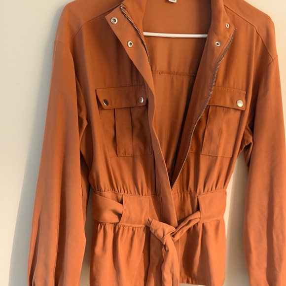 Nine West Women's Rust Utility Jacket - Picture 4 of 5